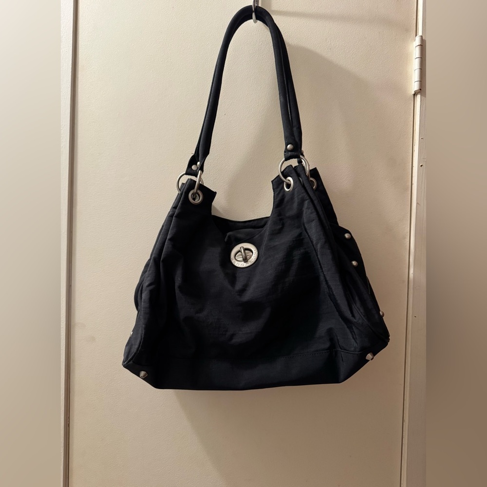 Baggellini Black Shoulder hobo Purse Bag